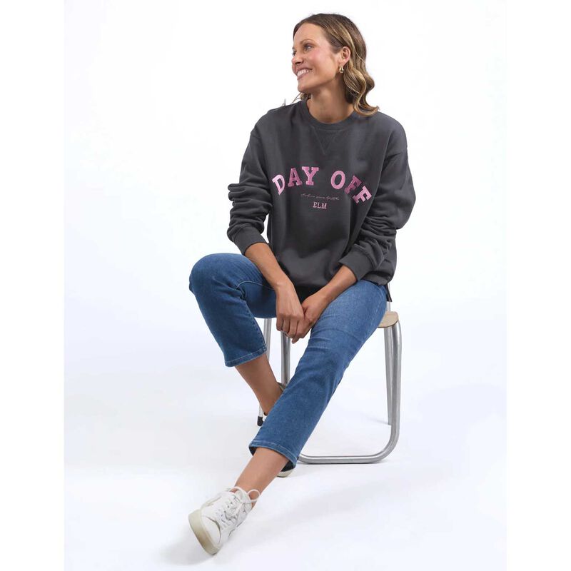 ELM Day Off Crew Sweatshirt image number 3